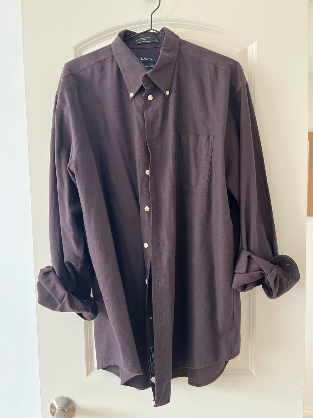 Nautica Long-Sleeve Button-Down